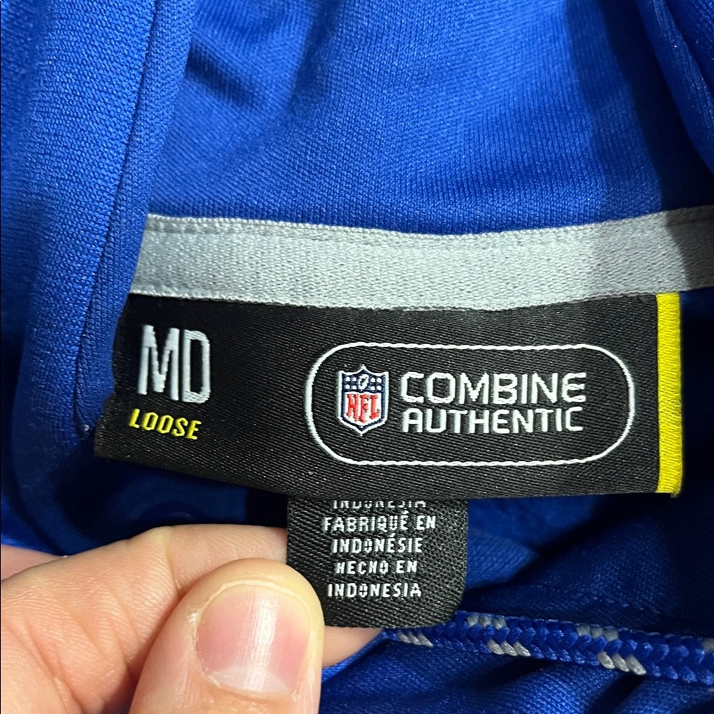 Under Armour Blue NY Striped Men's Hoodie - Picture 2 of 3